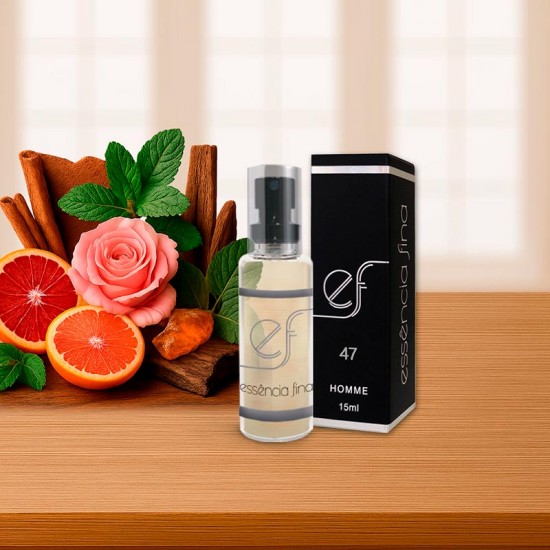 Perfume Essência Fina 47 Masculino 15ml - 1 Million