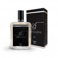 Perfume Essência Fina 27 Masculino 100ml - Oud Wood