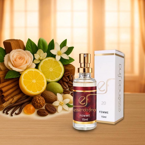 Perfume Essência Fina 20 Feminino 15ml - Good Girl