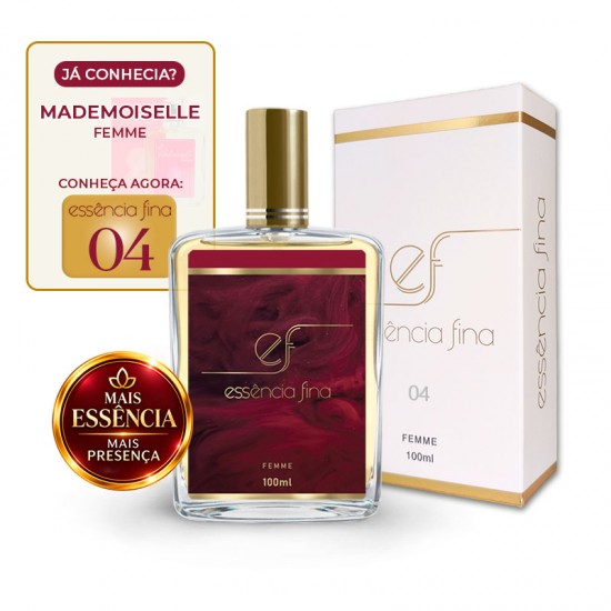 Perfume UP! 04 Essência Fina Feminino 100ml - Coco Mademoiselle
