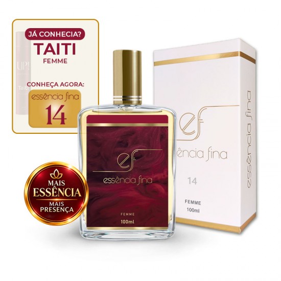 Perfume UP! 14 Essência Fina Feminino 100ml - Light Blue
